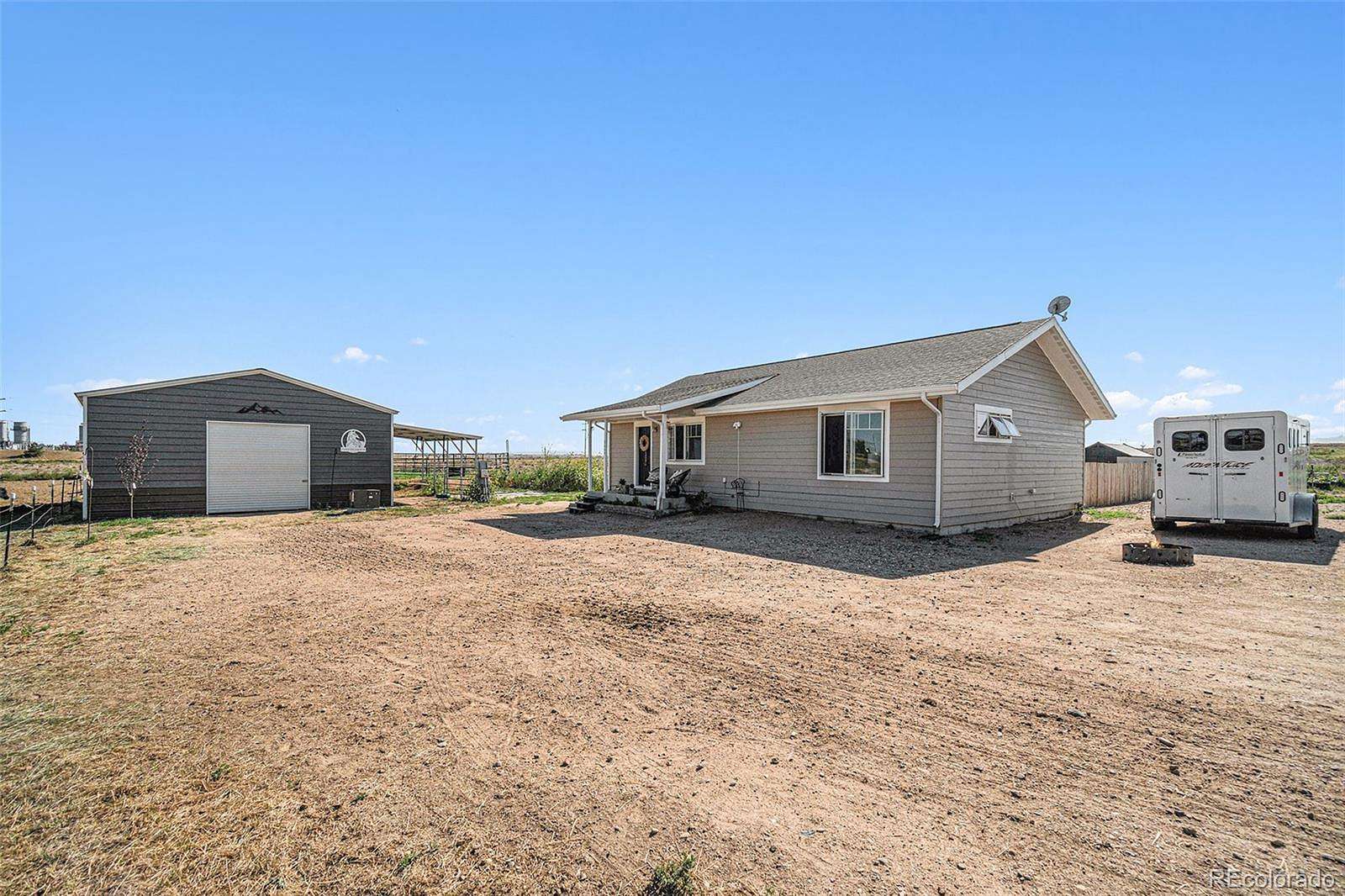 2.5 Acres of Land with Home for Sale in Fort Lupton, Colorado