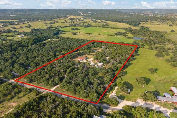 13.6 Acres of Recreational Land with Home for Sale in Glen Rose, Texas