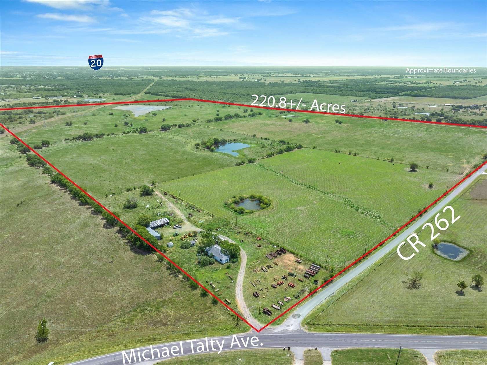 218 Acres of Land for Sale in Crandall, Texas