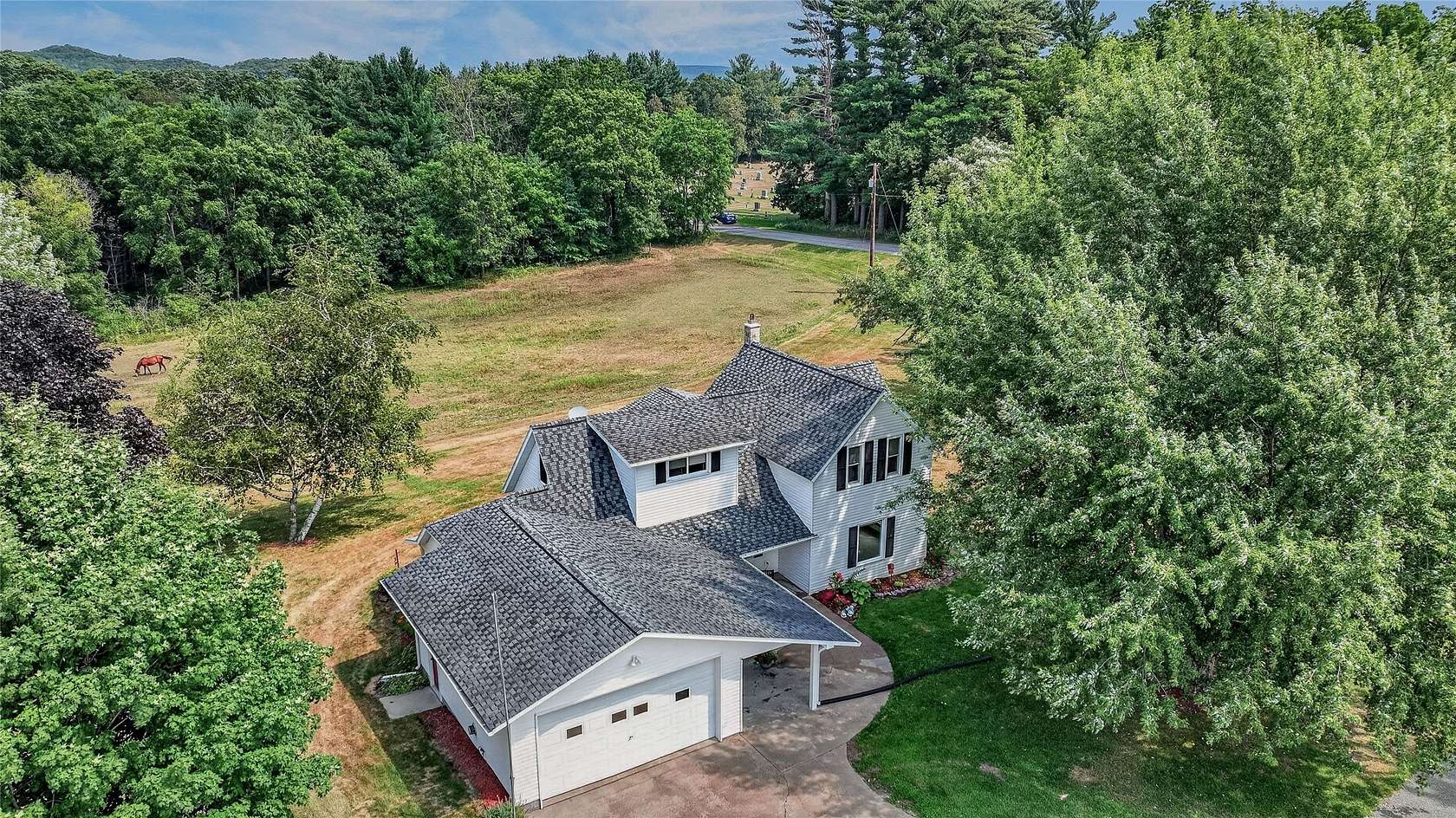 5 Acres of Land with Home for Sale in Hixton, Wisconsin