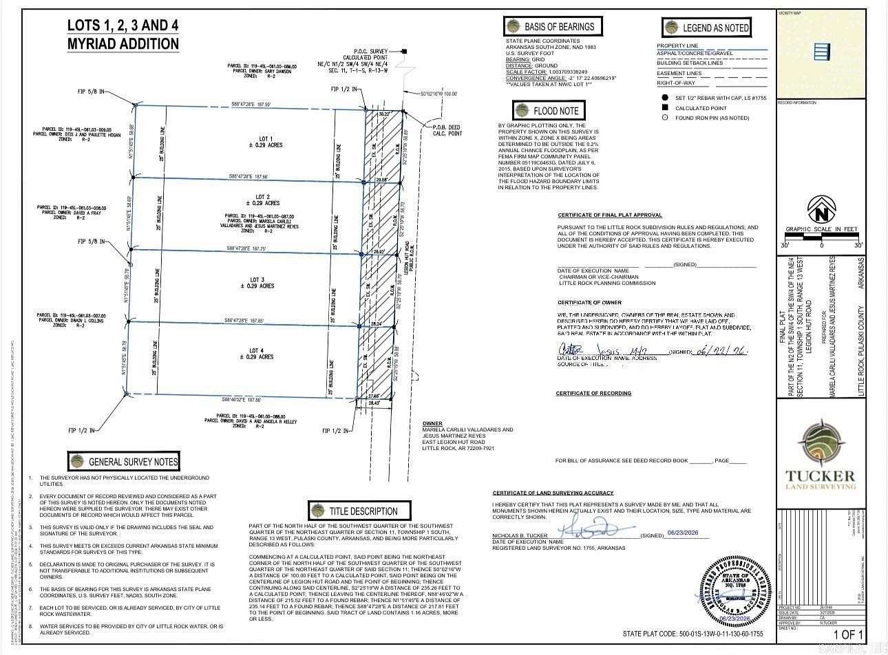 0.29 Acres of Residential Land for Sale in Little Rock, Arkansas