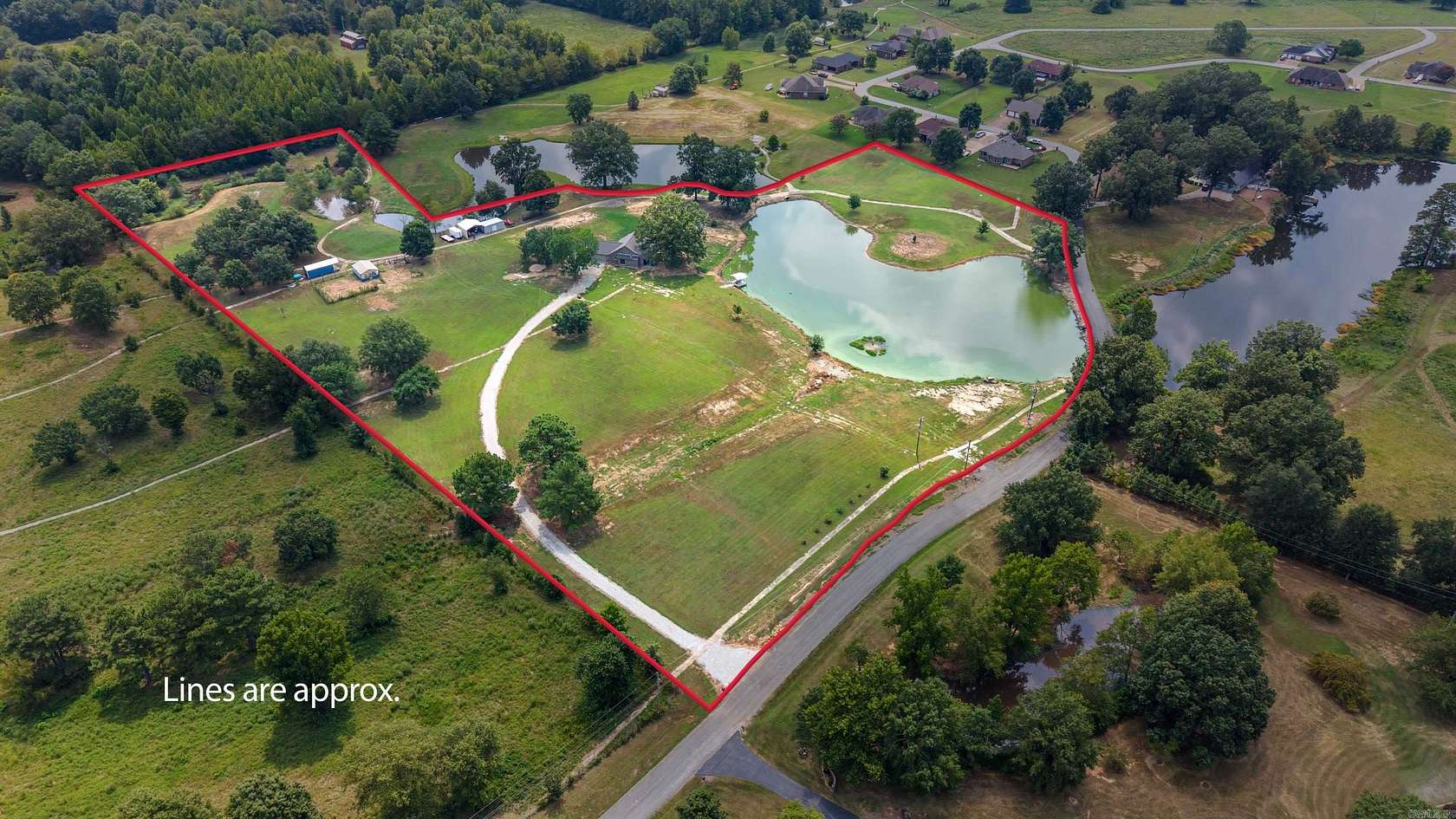 12.3 Acres of Land with Home for Sale in Heber Springs, Arkansas