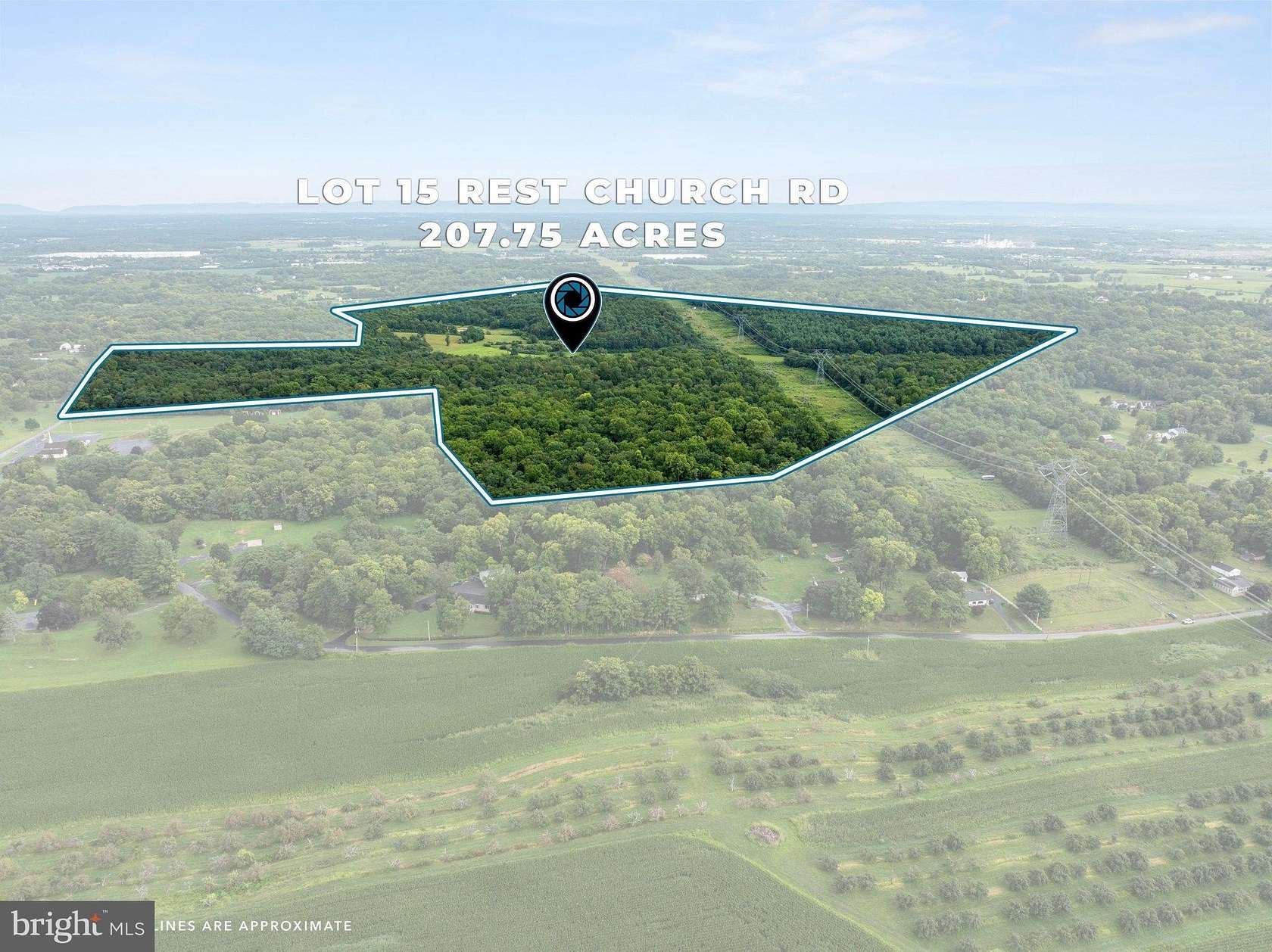 208 Acres of Land for Sale in Clear Brook, Virginia
