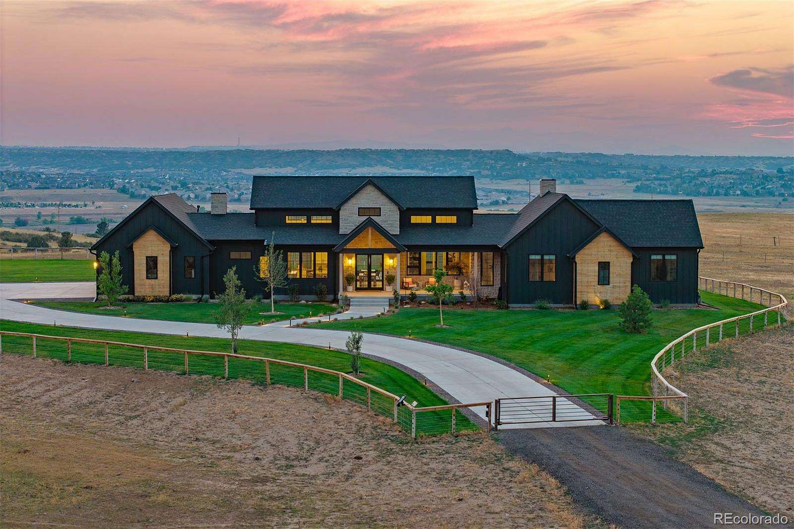 35 Acres of Recreational Land with Home for Sale in Franktown, Colorado
