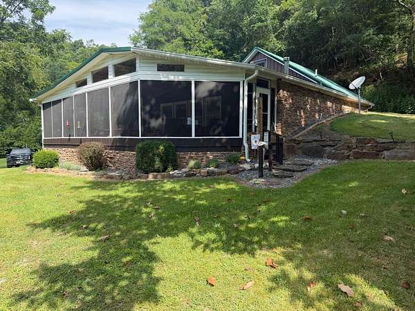 121 Acres of Recreational Land with Home for Sale in Ballard, West Virginia