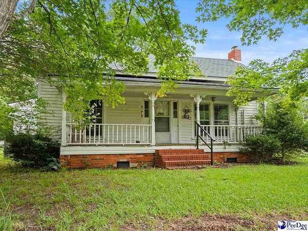 8.1 Acres of Land with Home for Sale in Ruby, South Carolina