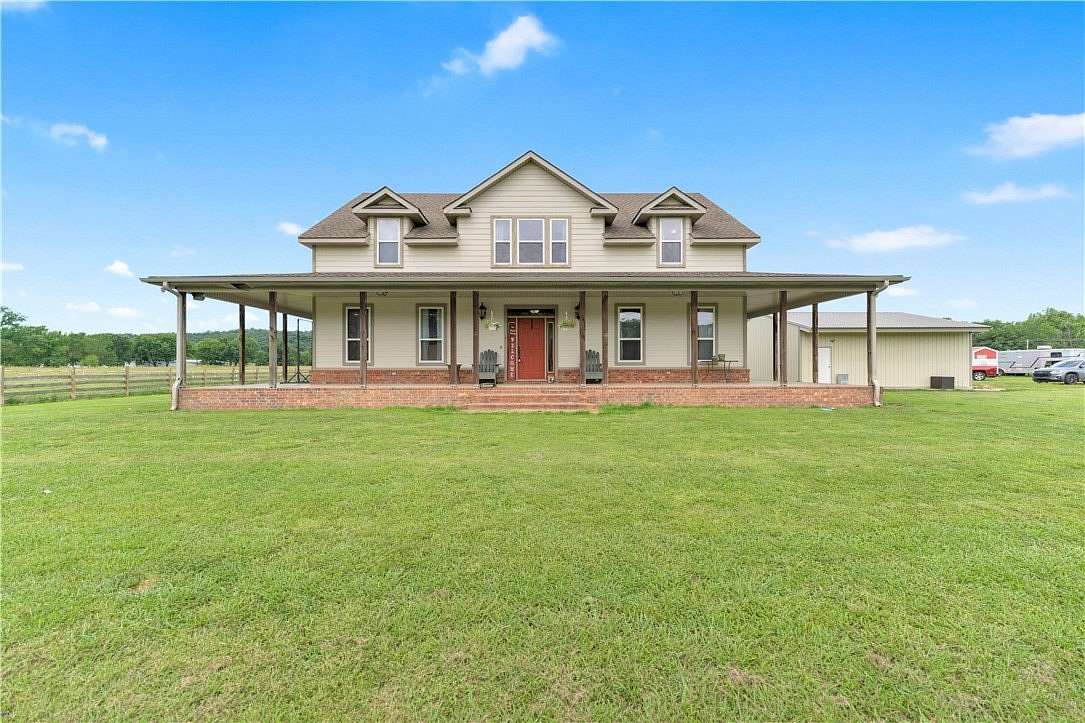 7 Acres of Land with Home for Sale in Colcord, Oklahoma