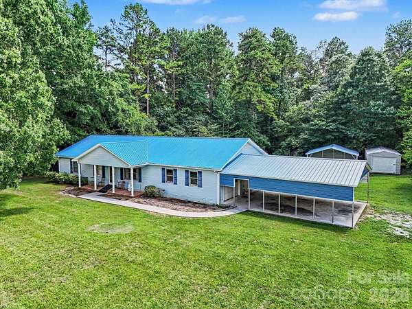 11 Acres of Land with Home for Sale in Mocksville, North Carolina