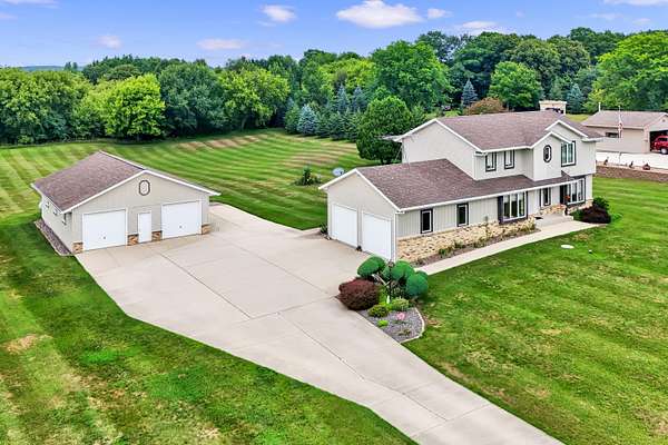 1.77 Acres of Land with Home for Sale in Campbellsport, Wisconsin