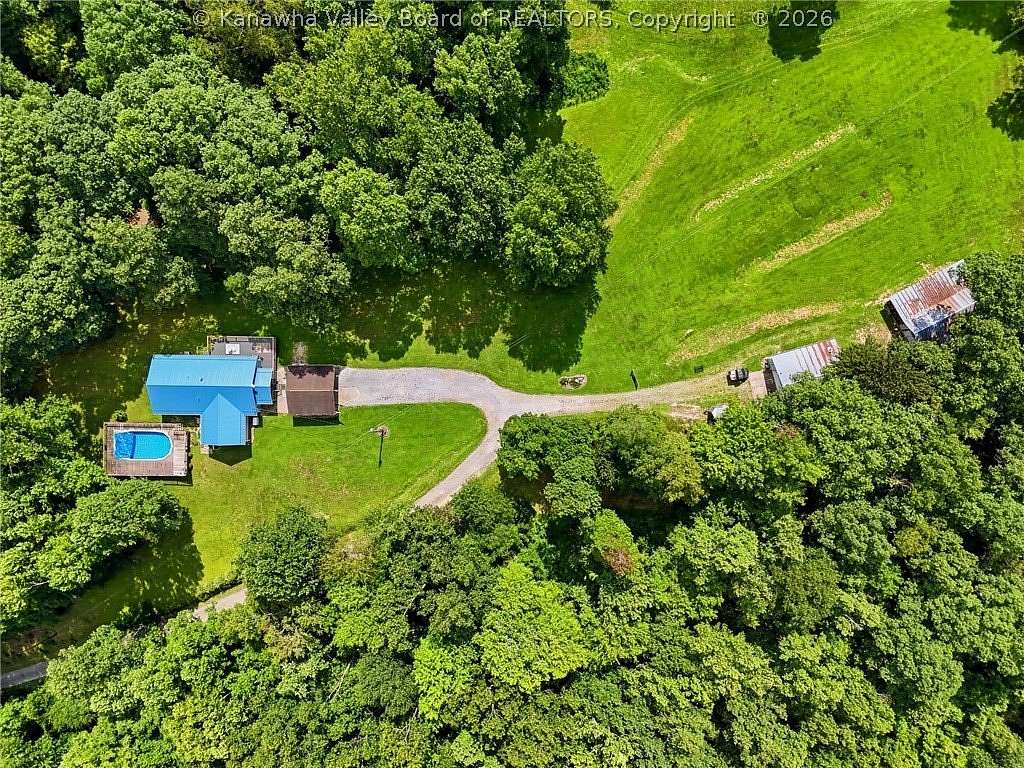 8 Acres of Land with Home for Sale in Ivydale, West Virginia