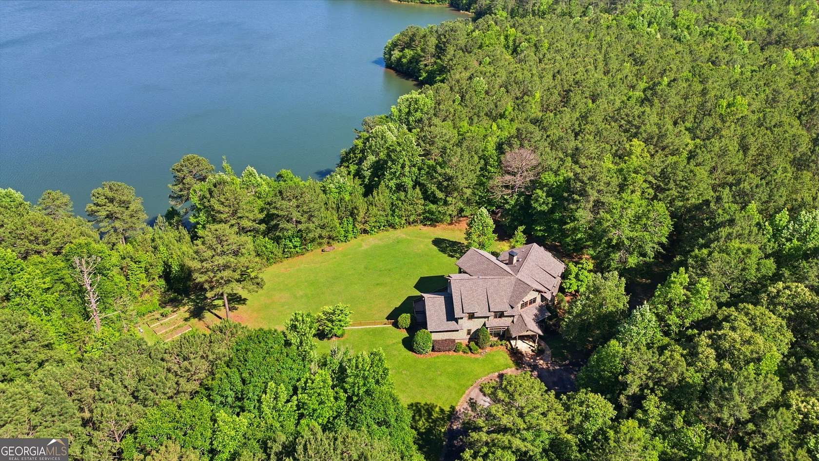 11.4 Acres of Land with Home for Sale in Locust Grove, Georgia