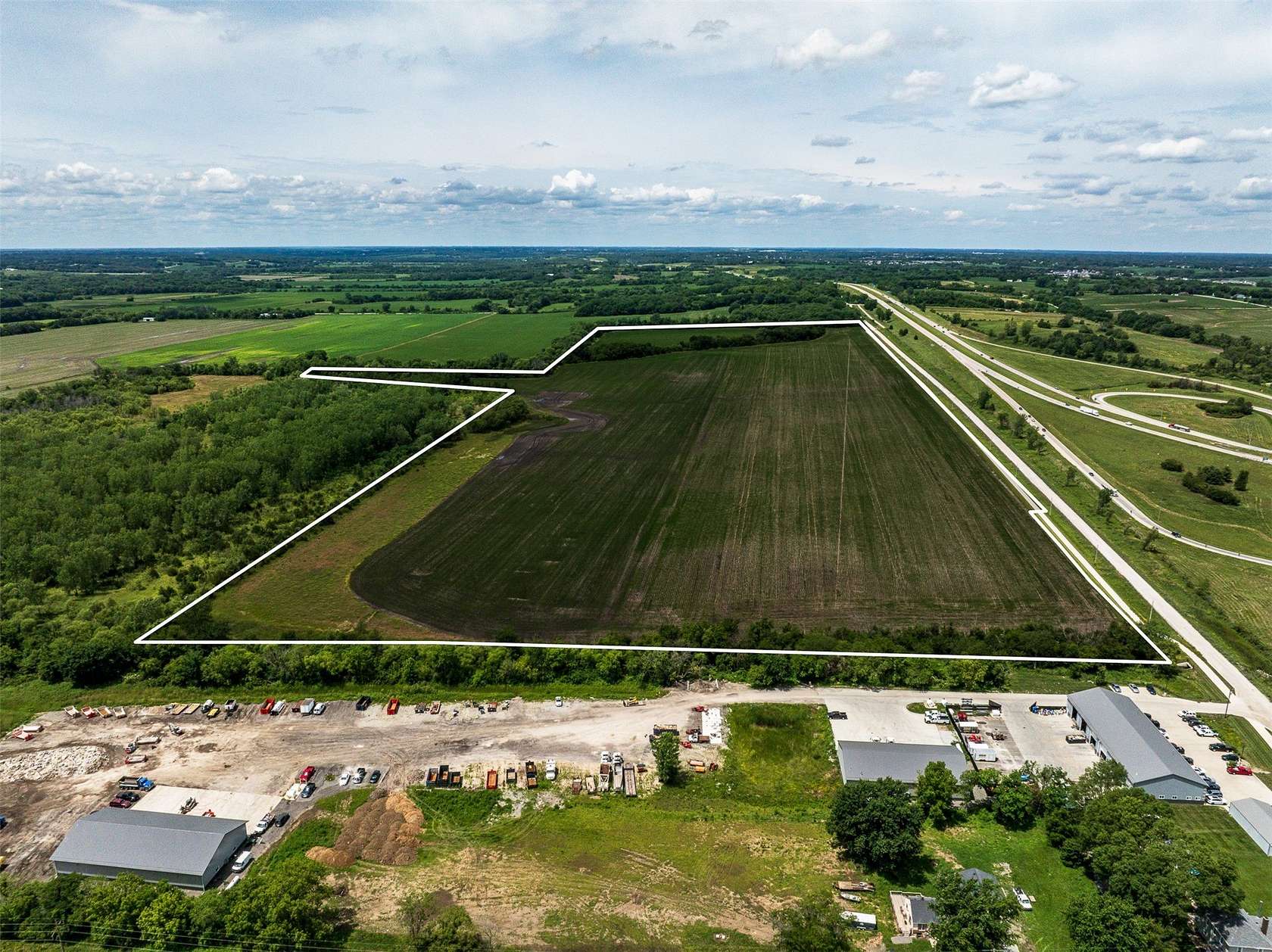 102 Acres of Agricultural Land for Sale in Carlisle, Iowa
