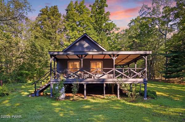 10.3 Acres of Recreational Land with Home for Sale in Forest City, Pennsylvania