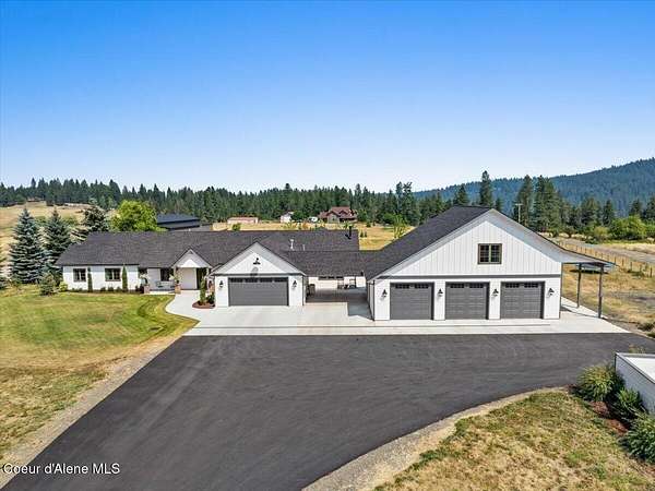 5 Acres of Land with Home for Sale in Coeur d'Alene, Idaho