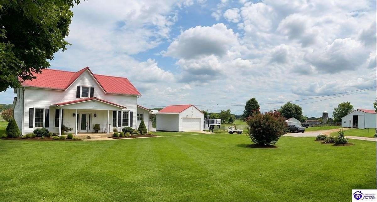 10 Acres of Land with Home for Sale in Brandenburg, Kentucky