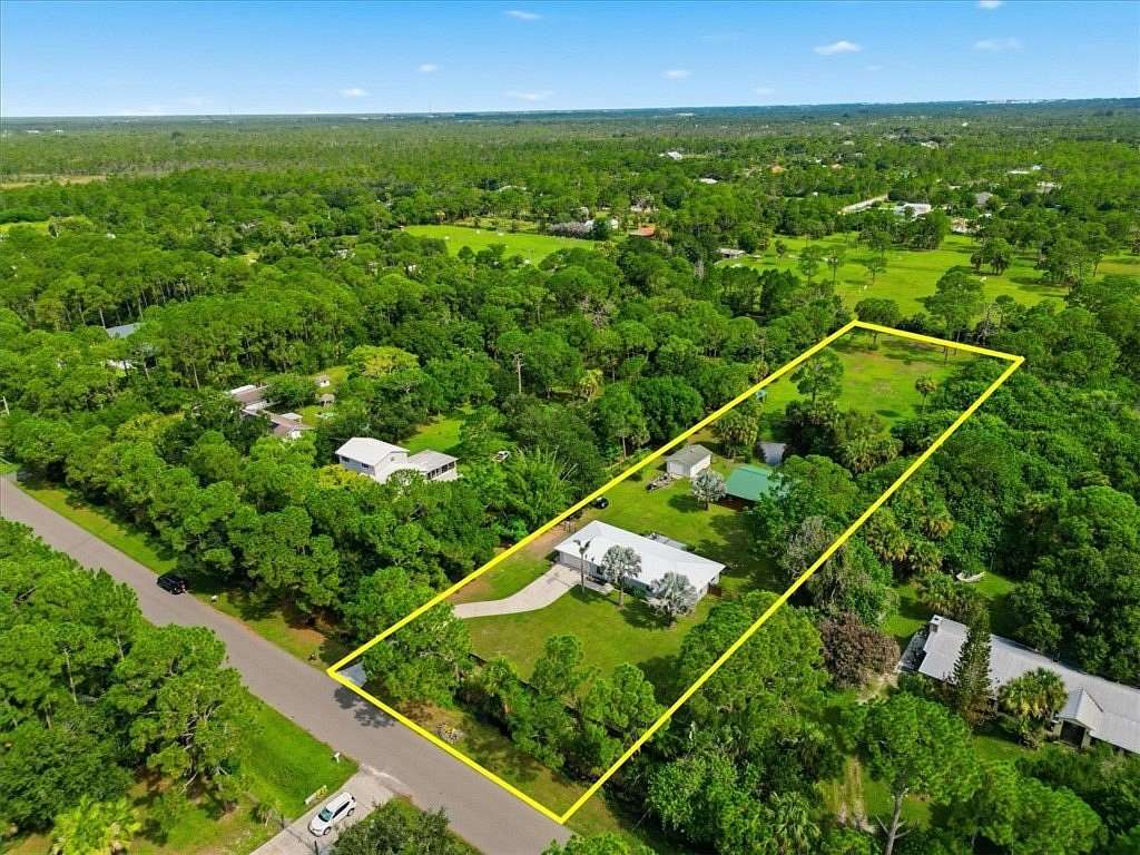 2.46 Acres of Land with Home for Sale in Grant-Valkaria, Florida