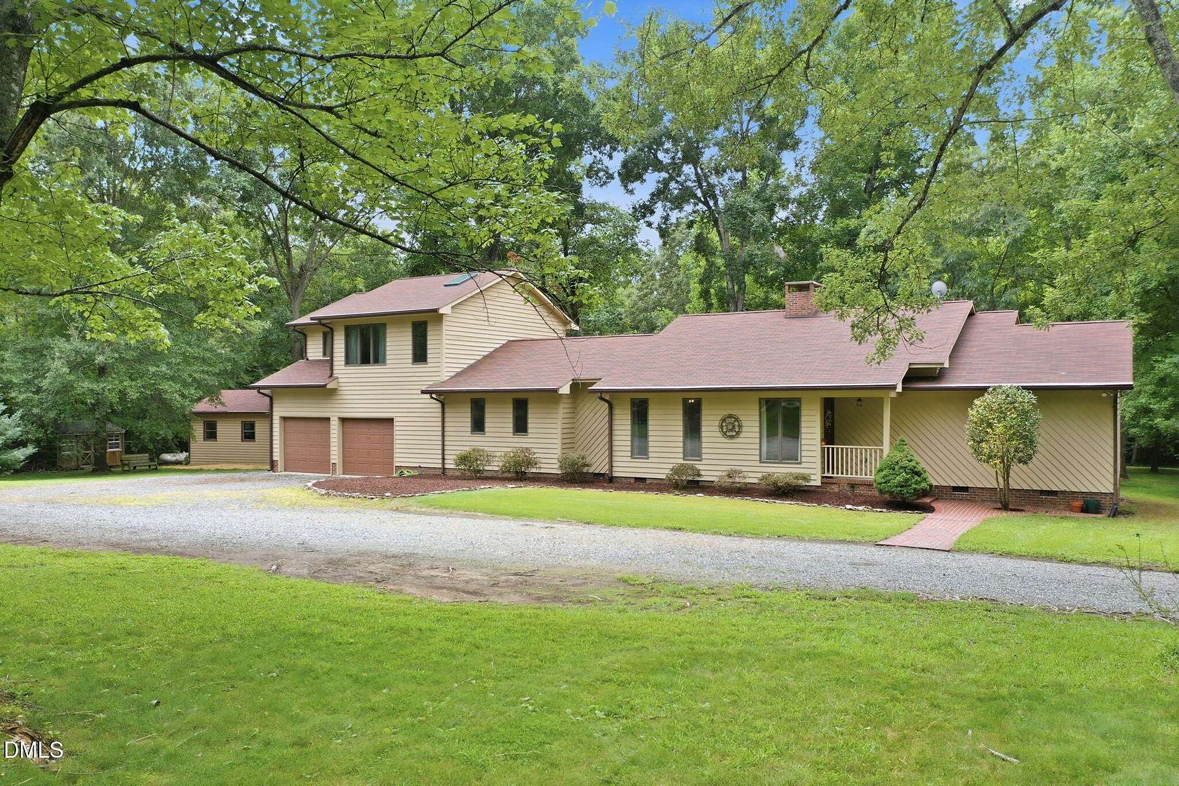 5.83 Acres of Land with Home for Sale in Mebane, North Carolina
