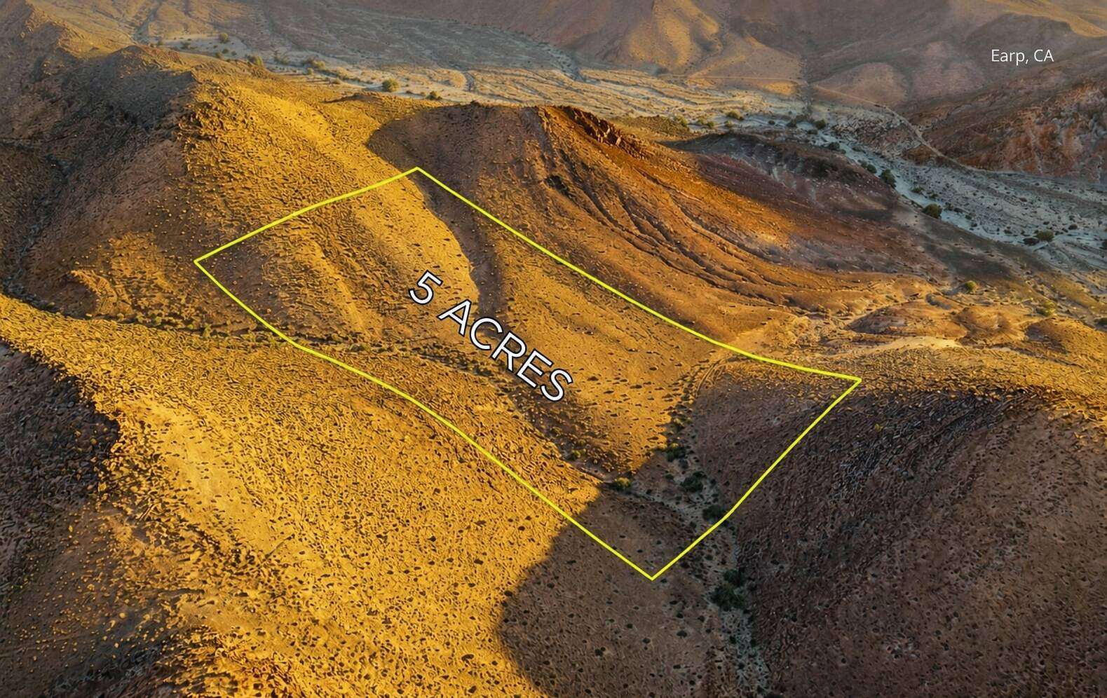 5 Acres of Land for Sale in Earp, California