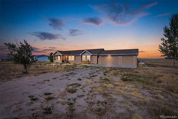 3.69 Acres of Land with Home for Sale in Wiggins, Colorado