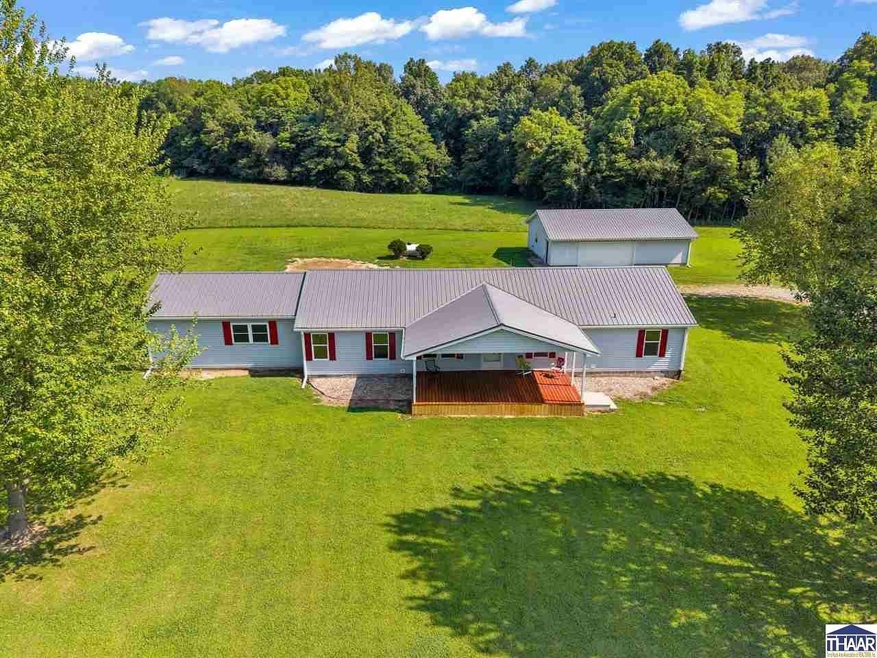 10.3 Acres of Land with Home for Sale in Rockville, Indiana