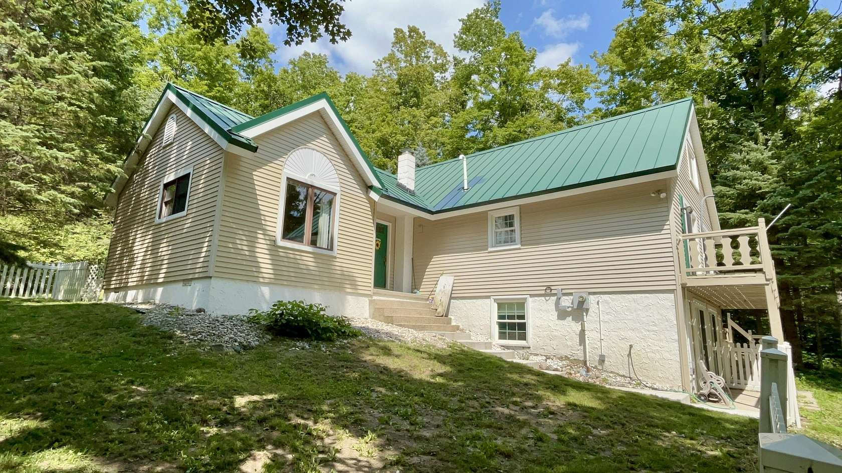 10 Acres of Land with Home for Sale in Vanderbilt, Michigan