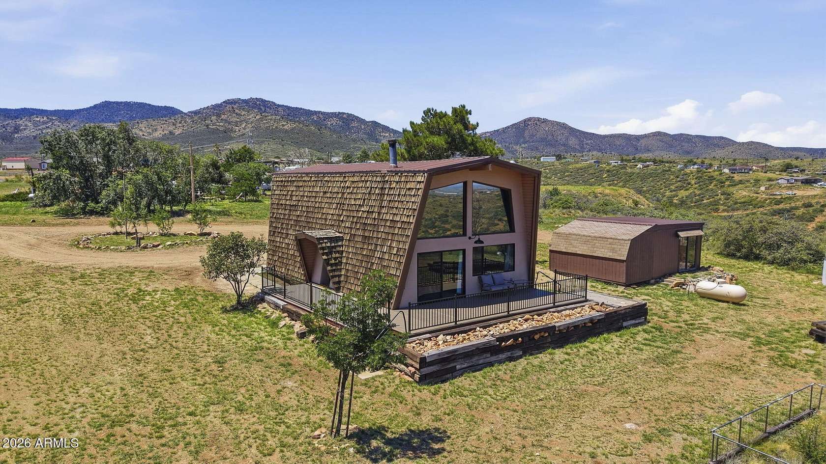 2.4 Acres of Land with Home for Sale in Dewey, Arizona