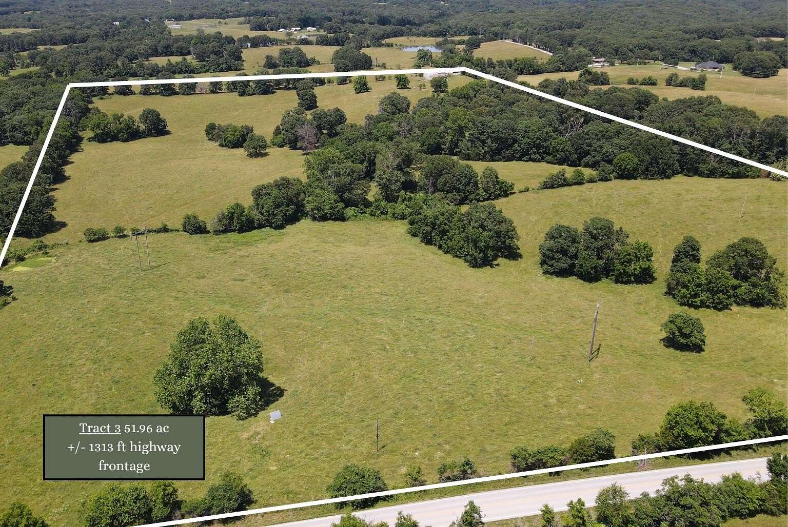 52 Acres of Land for Sale in Reeds Spring, Missouri