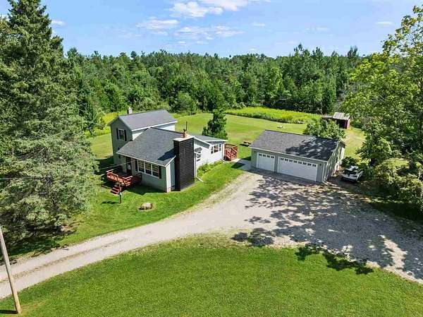 17.2 Acres of Land with Home for Sale in Cheboygan, Michigan