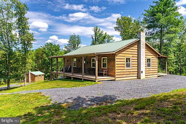 7.67 Acres of Land with Home for Sale in Brandywine, West Virginia