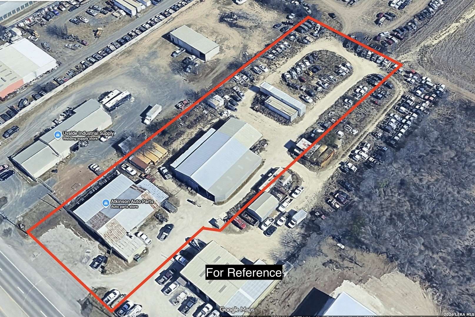 2 Acres of Improved Commercial Land for Sale in Uvalde, Texas