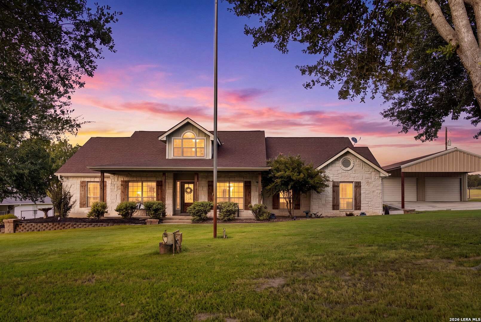 2.52 Acres of Land with Home for Sale in La Vernia, Texas