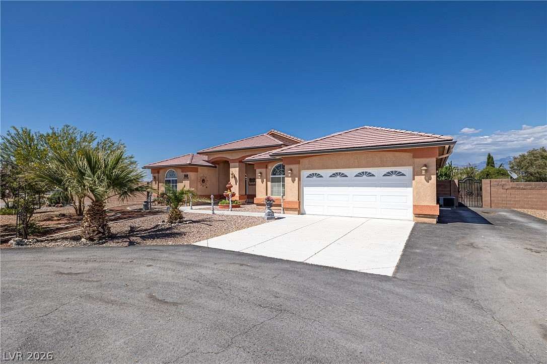 2 Acres of Land with Home for Sale in Pahrump, Nevada