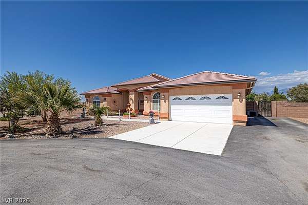 2 Acres of Land with Home for Sale in Pahrump, Nevada
