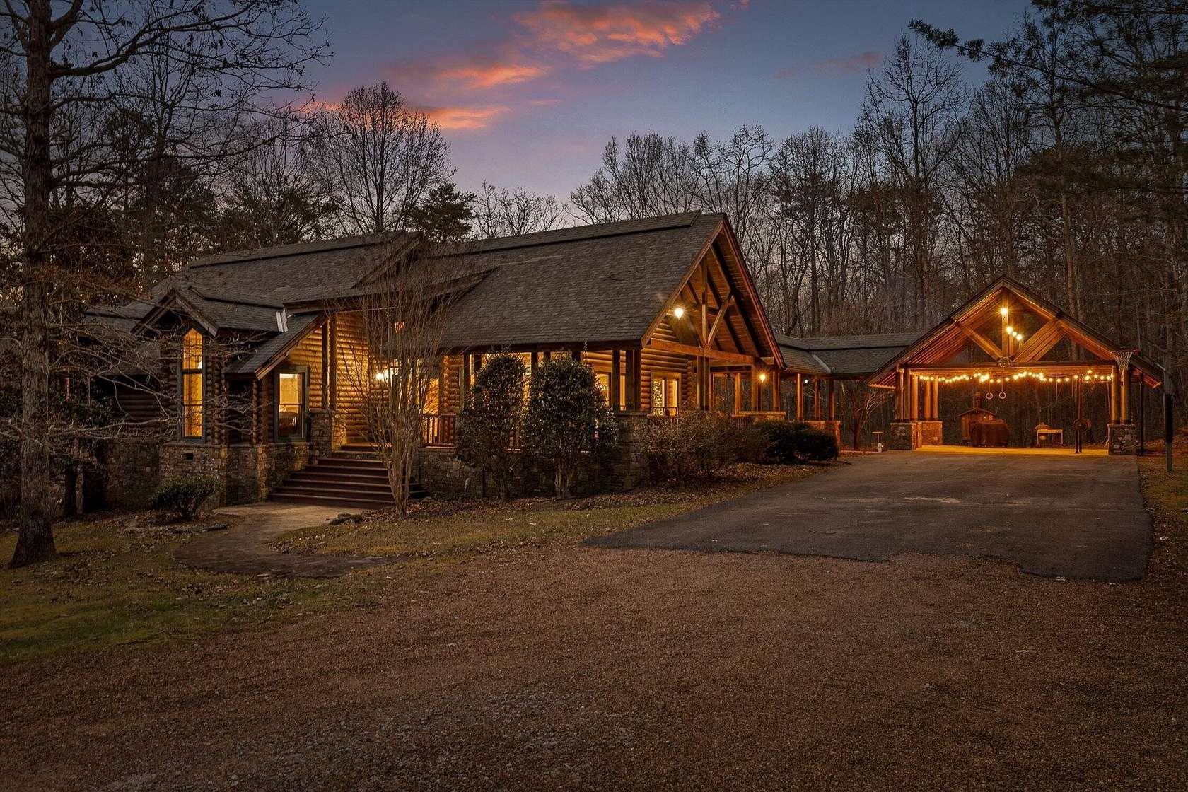 3.36 Acres of Land with Home for Sale in Rising Fawn, Georgia