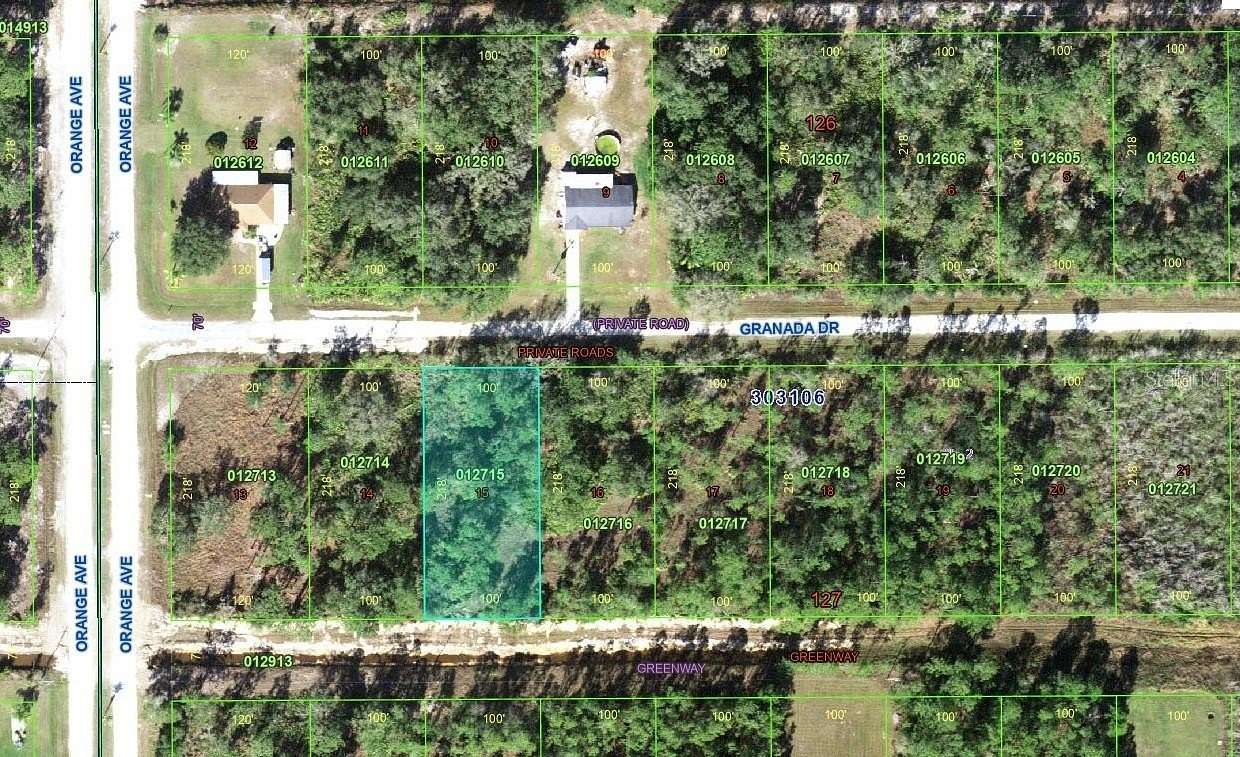 0.5 Acres of Residential Land for Sale in Indian Lake Estates, Florida