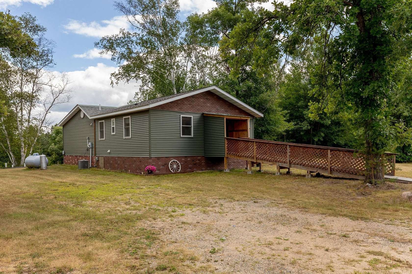 12 Acres of Recreational Land with Home for Sale in Laporte, Minnesota