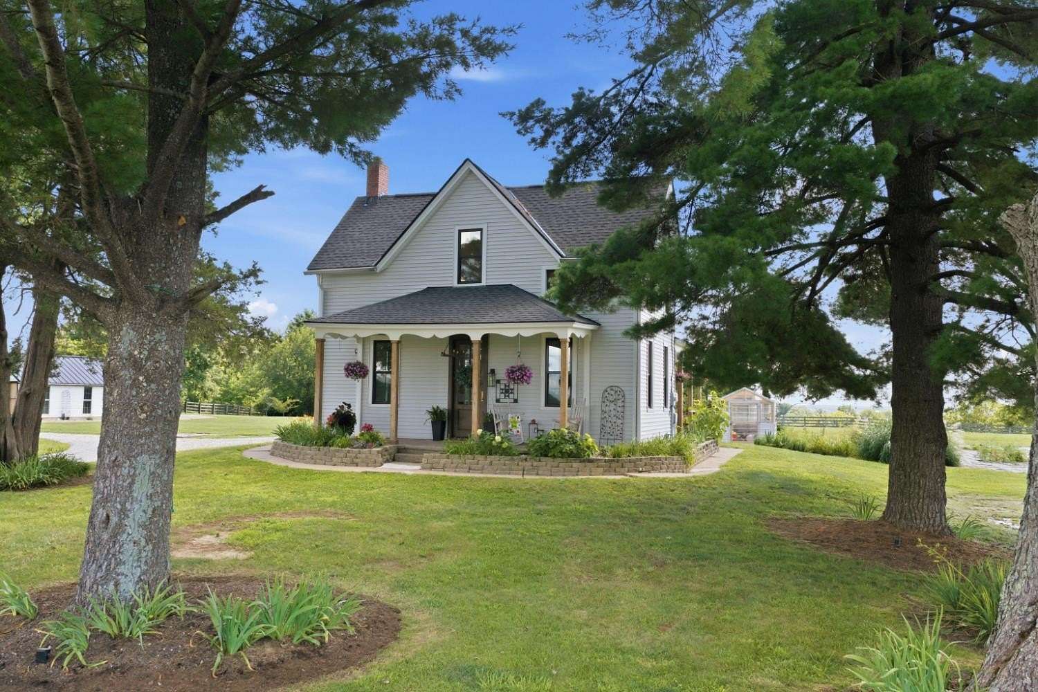 20 Acres of Agricultural Land with Home for Sale in Guilford, Indiana
