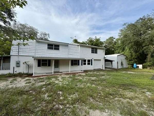 21 Acres of Recreational Land with Home for Sale in Branford, Florida