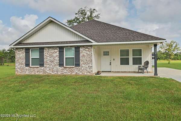 9.77 Acres of Land with Home for Sale in Perkinston, Mississippi