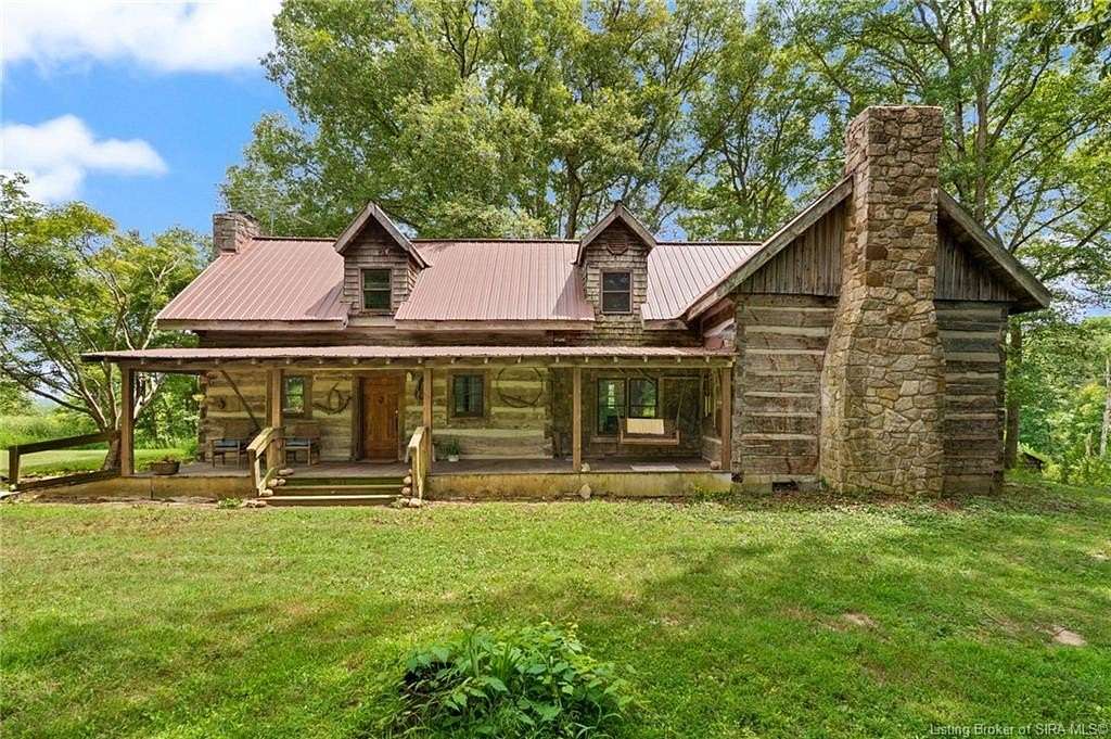 6 Acres of Land with Home for Sale in Salem, Indiana