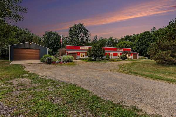2.27 Acres of Land with Home for Sale in Shelbyville, Michigan