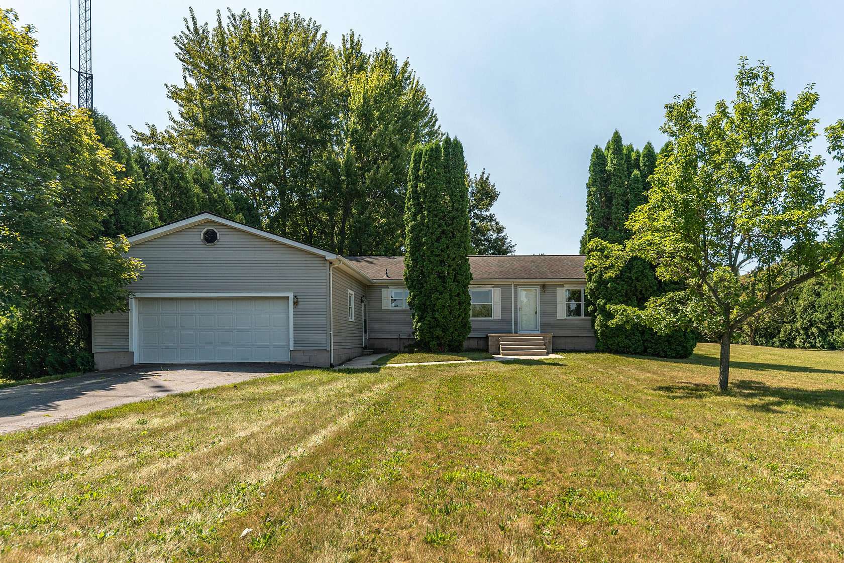 1.63 Acres of Land with Home for Sale in Milan, Michigan