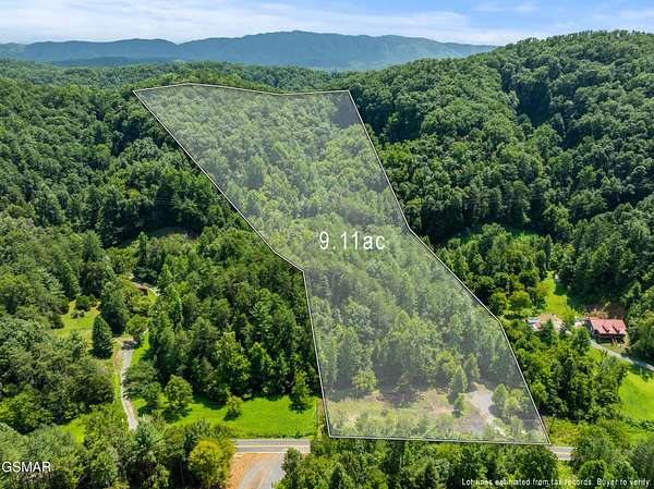 9.1 Acres of Residential Land for Sale in Sevierville, Tennessee
