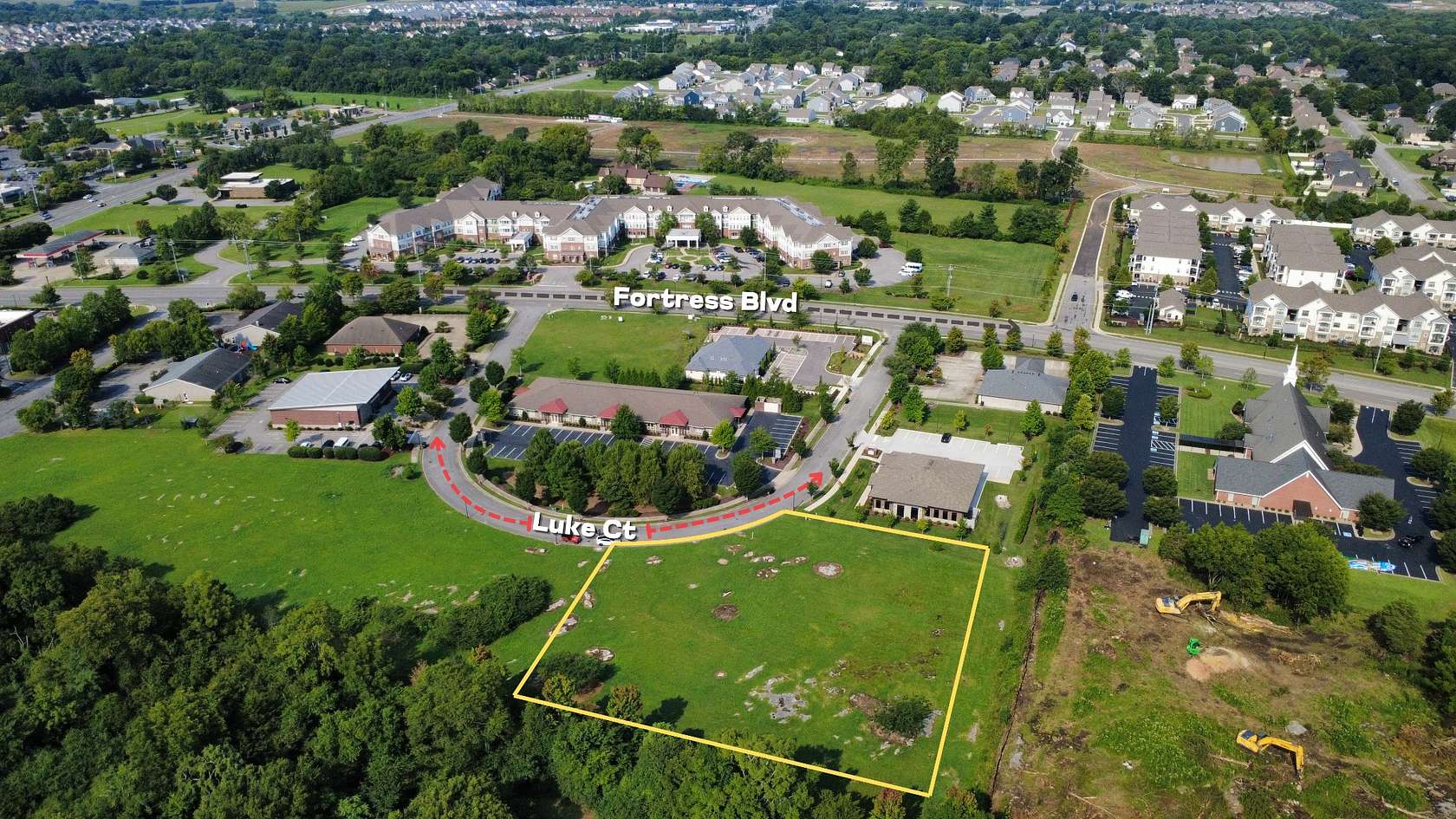 1.74 Acres of Mixed-Use Land for Sale in Murfreesboro, Tennessee