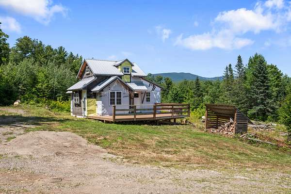 16 Acres of Recreational Land with Home for Sale in Madrid, Maine