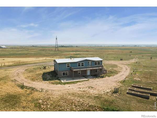 2.7 Acres of Land with Home for Sale in Wellington, Colorado