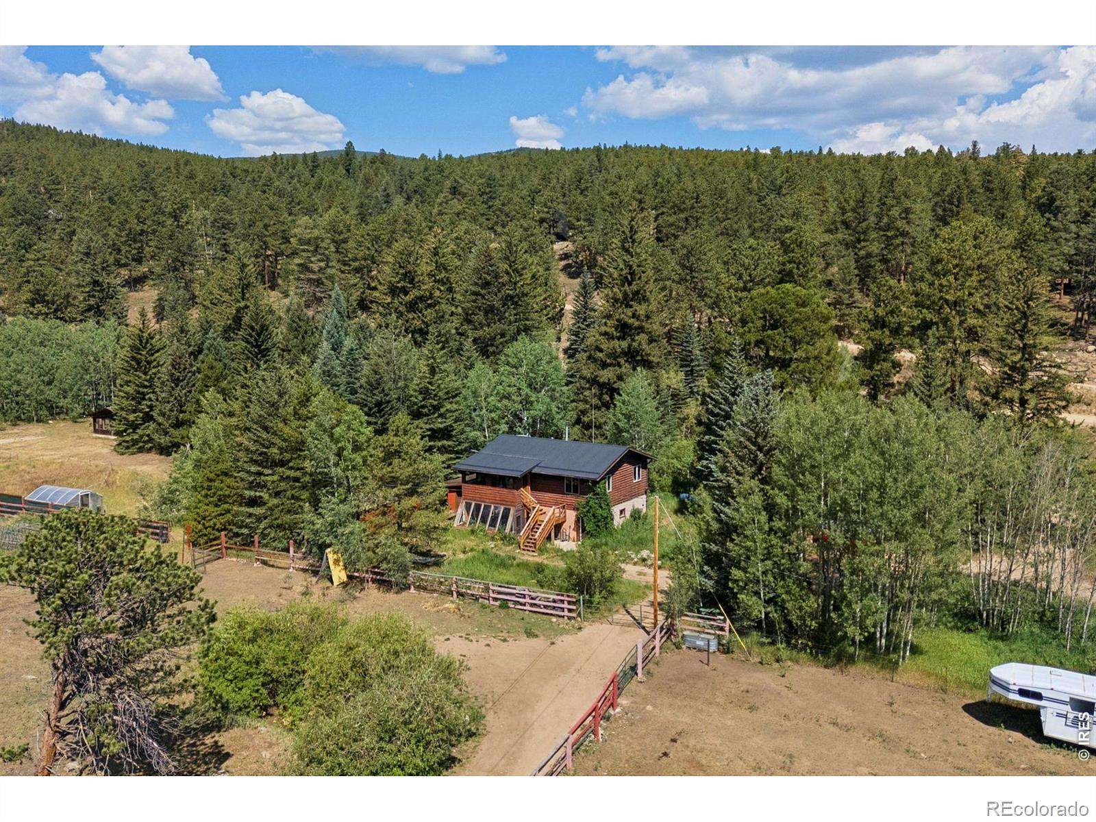 4.36 Acres of Land with Home for Sale in Nederland, Colorado