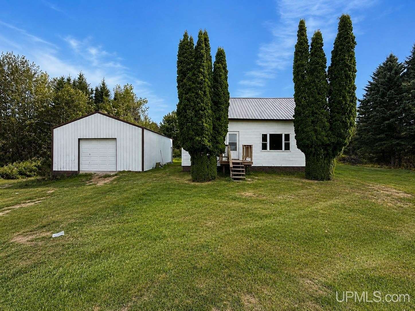 18.2 Acres of Land with Home for Sale in Manistique, Michigan