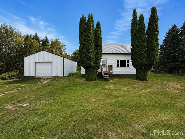 18.2 Acres of Land with Home for Sale in Manistique, Michigan