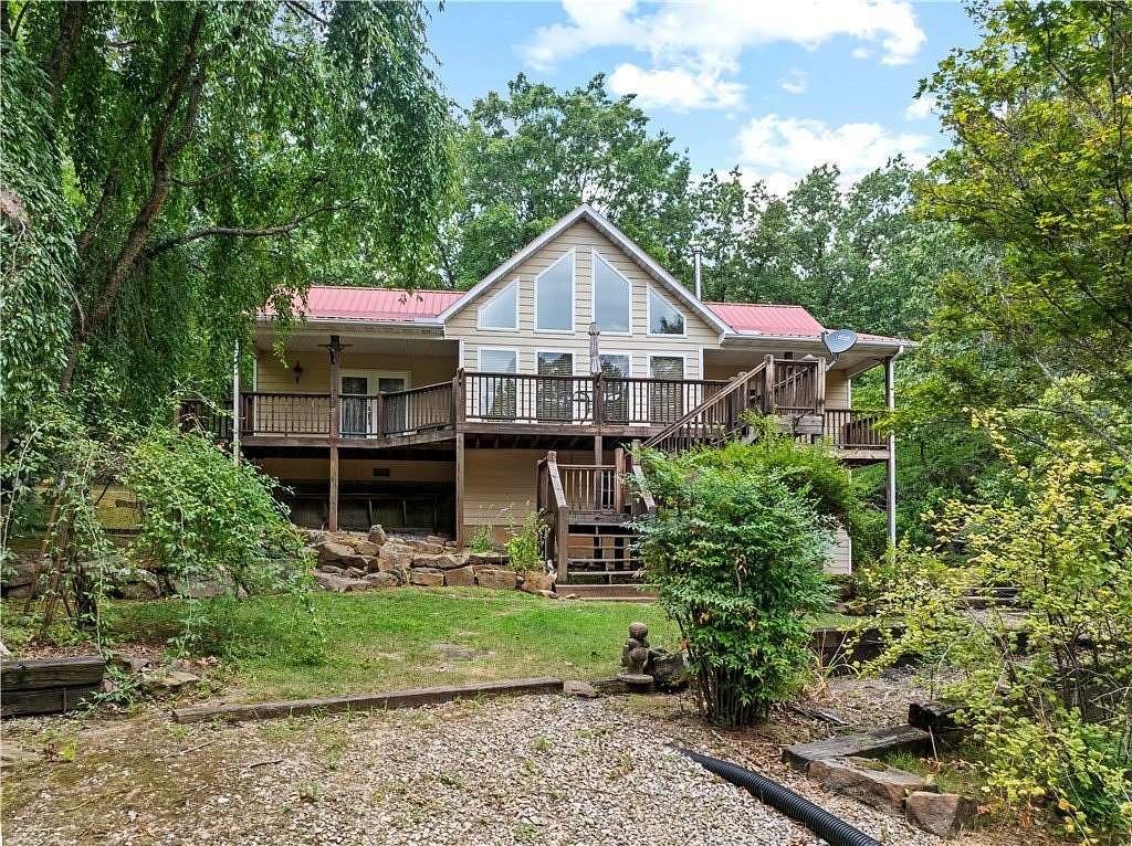 26.2 Acres of Recreational Land with Home for Auction in Alpena, Arkansas